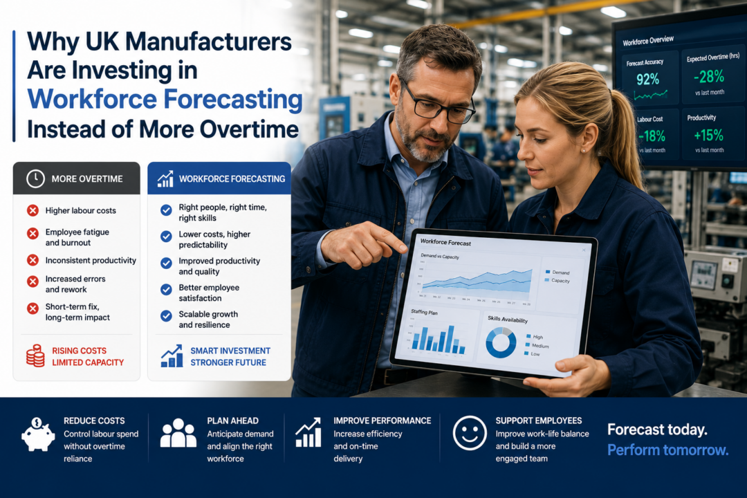 Why UK Manufacturers Are Investing in Workforce Forecasting Instead of More Overtime